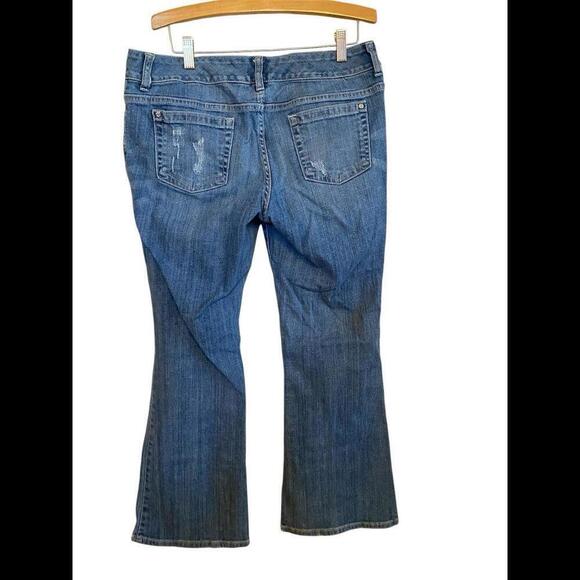 A.N.A Lightwash Destressed Bootcut Jeans Sz.12P - Picture 2 of 6